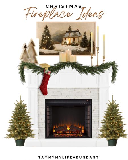 Christmas Fireplace Ideas

#LTKSeasonal #LTKhome