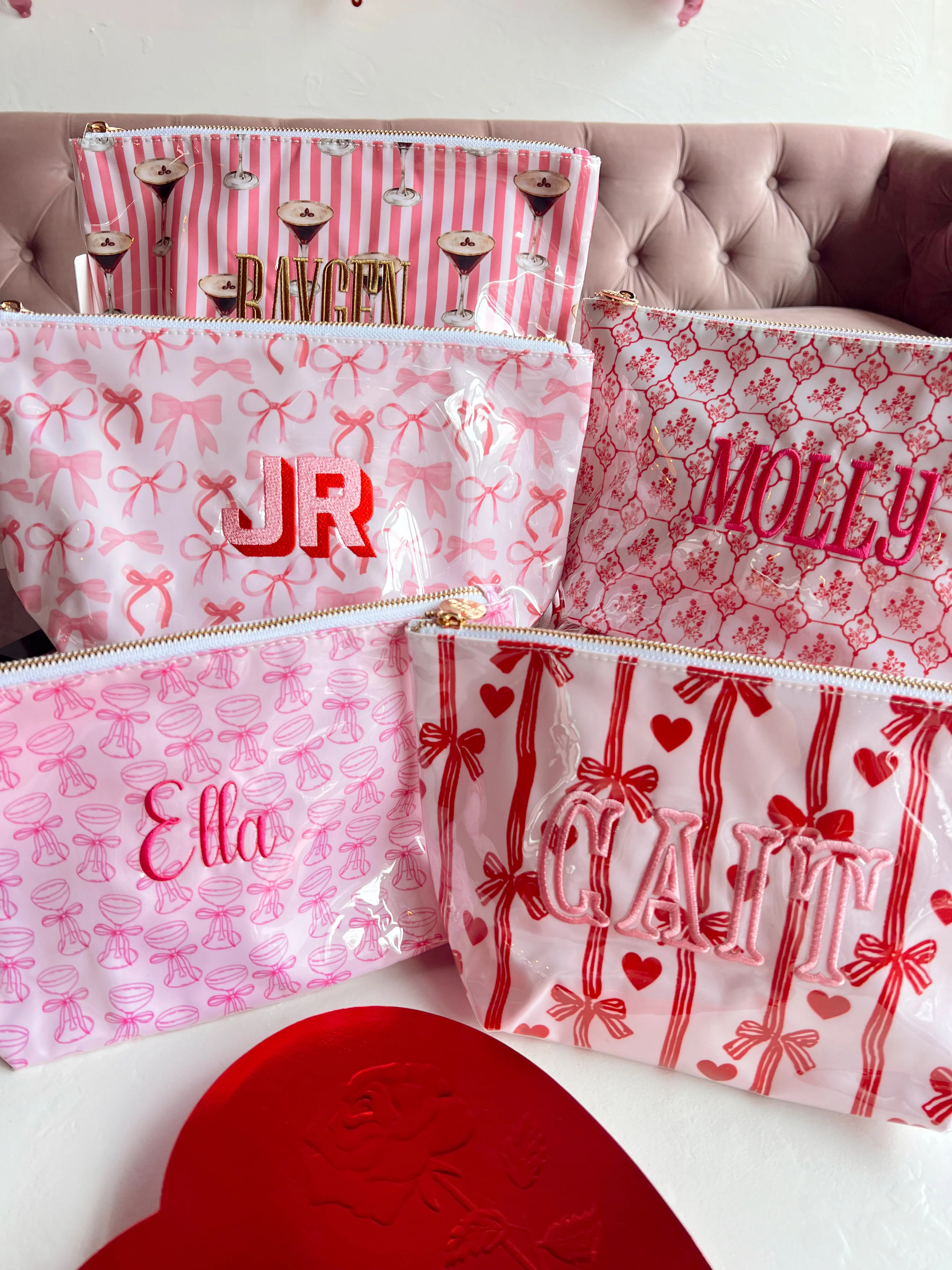 Clear Coat Bag For Embroidery - Holiday Collection | KenzKustomz