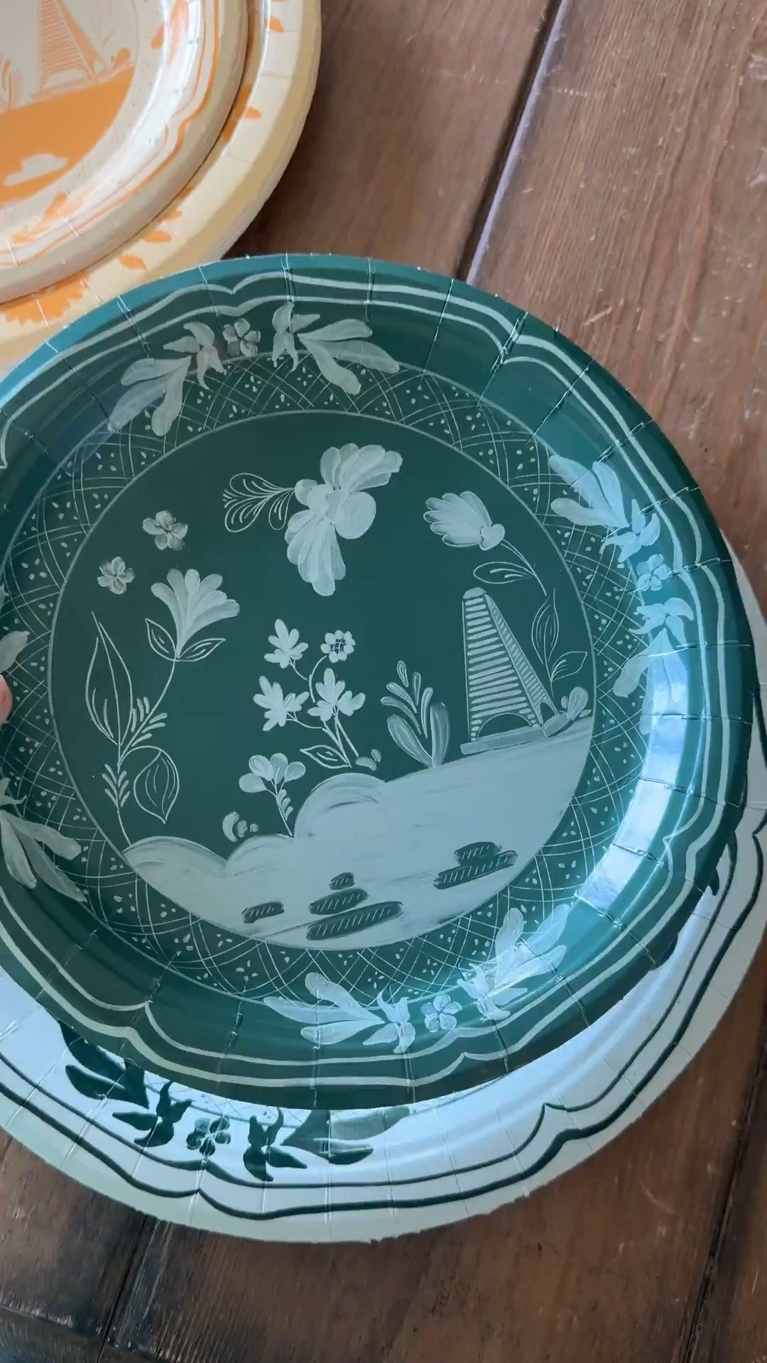 Elevated paper plates for your next spring gathering! 

#LTKdayinmylife #LTKHome