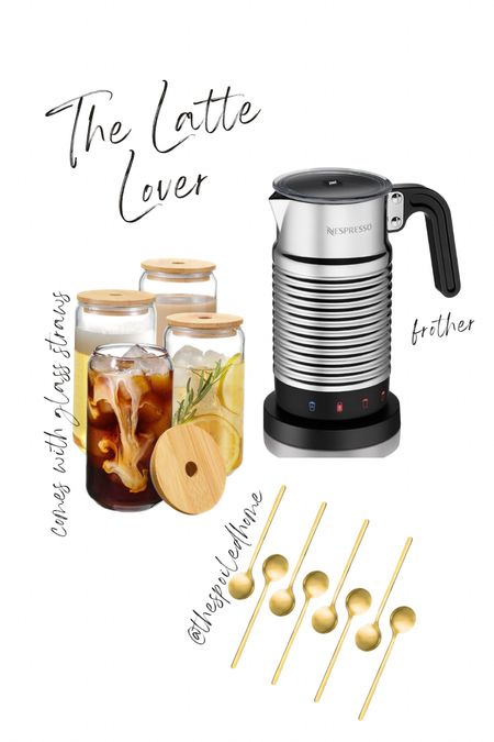 Gift guide / list for the latte lover in your life! Great idea for Mother’s Day! 

#LTKGiftGuide #LTKhome