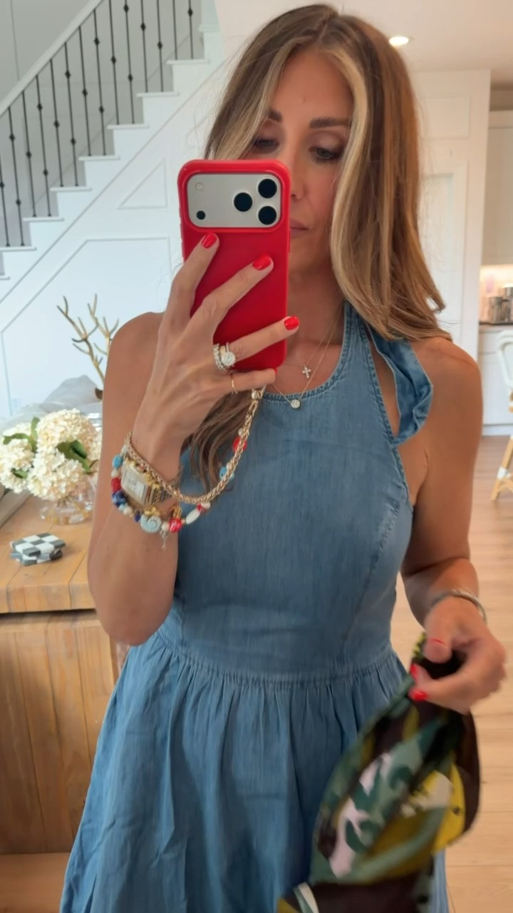 This lightweight denim midi dress is one of those easy summer pieces you’ll reach for on repeat. It’s lightweight, flattering, and perfect for everything from vacation to everyday wear. Even better, it’s currently 50% off!

themominstyle, denim midi dress, lightweight denim dress, summer dress, casual summer outfit, vacation dress, midi dress outfit, blue midi dress, summer fashion finds, affordable summer style, everyday outfit inspiration, themominstyle fashion finds

#LTKSaleAlert #LTKSeasonal #LTKmomlife