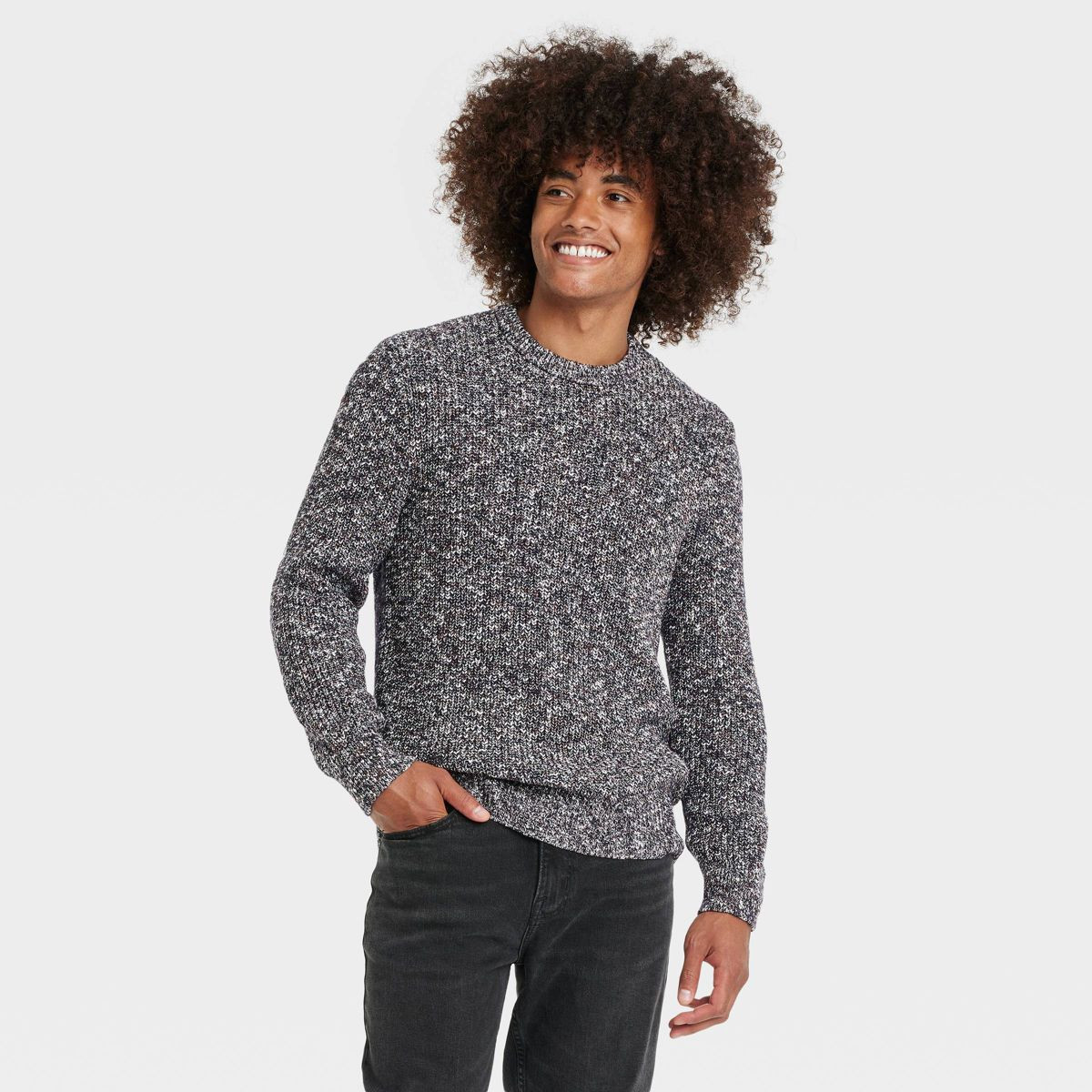 Men's Ribbed Hem Crewneck Pullover Sweater - Goodfellow & Co™ | Target