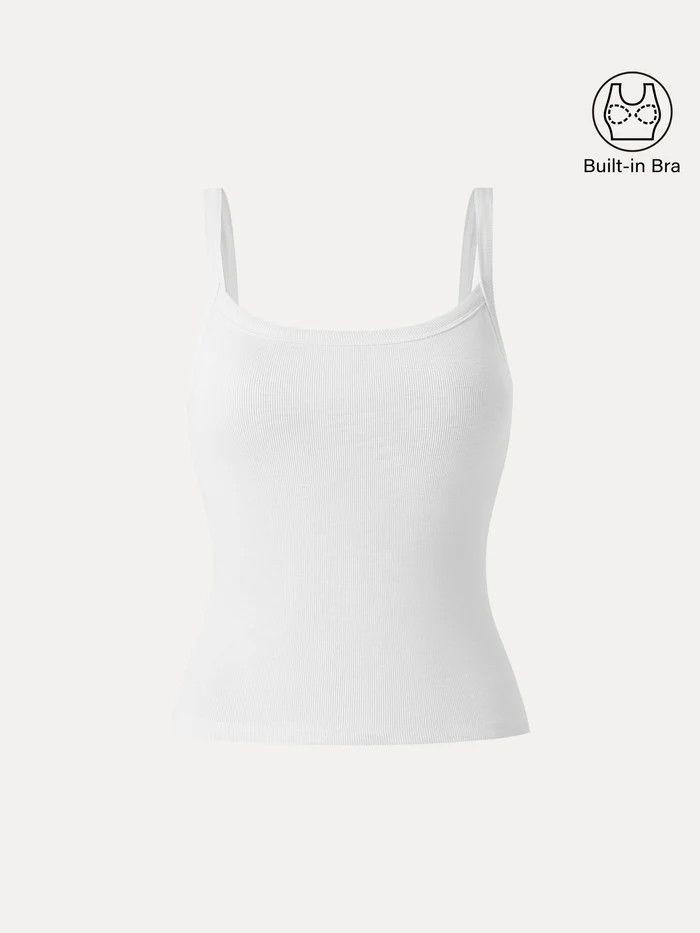 Everyday Cotton Low Back New Airy Bra Tank | OGLmove