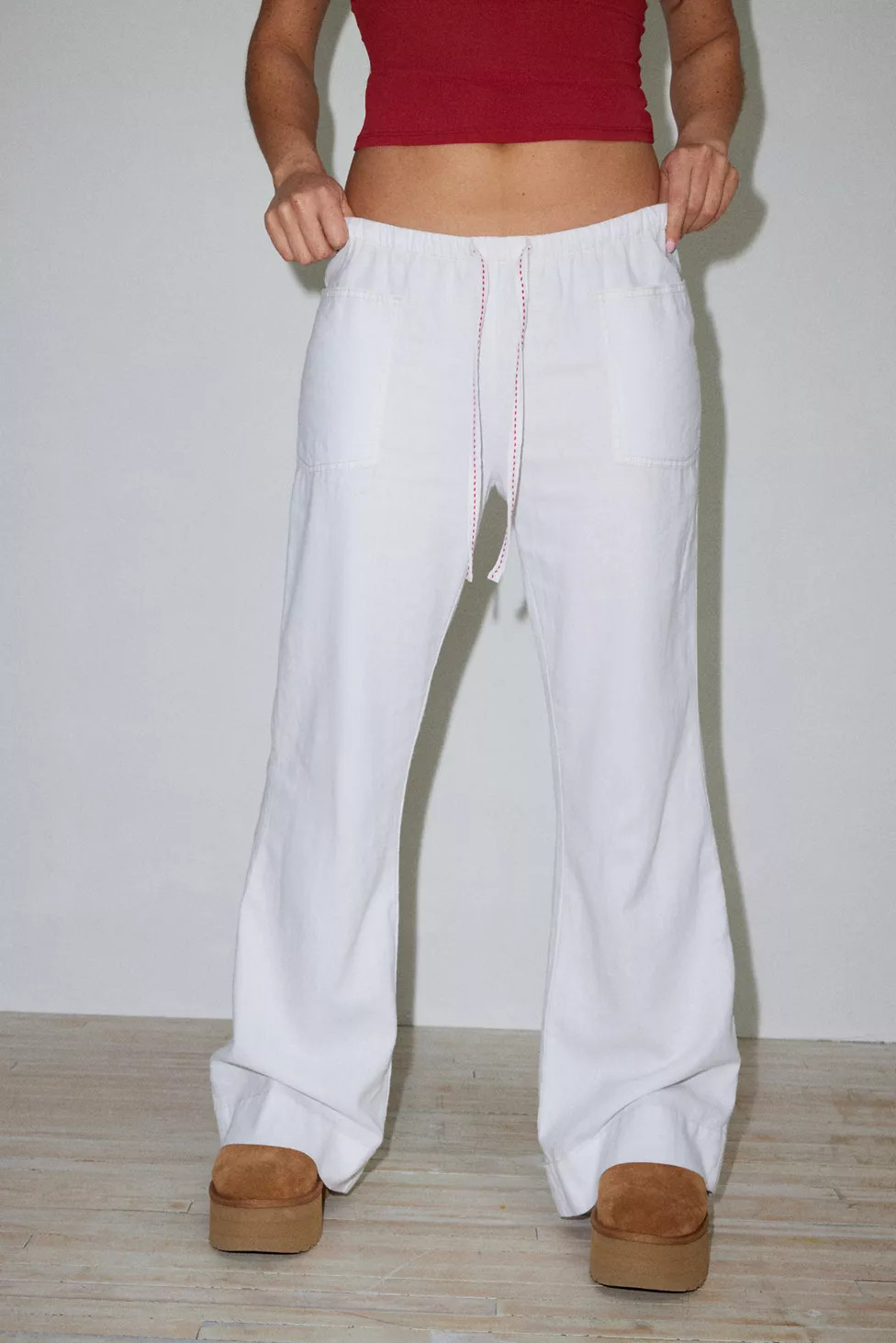 UO Amelie Linen Pant | Urban Outfitters (US and RoW)