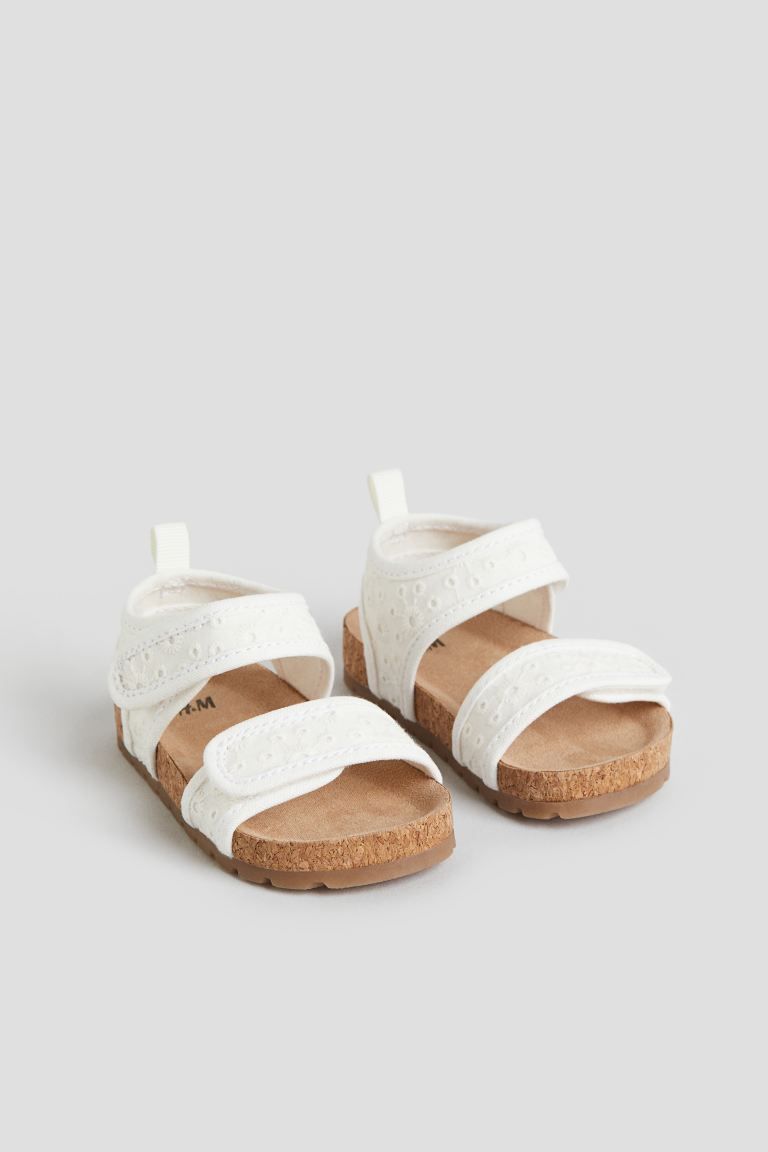 Sandals - No heel - Cream - Kids | H&M US | H&M (US + CA)