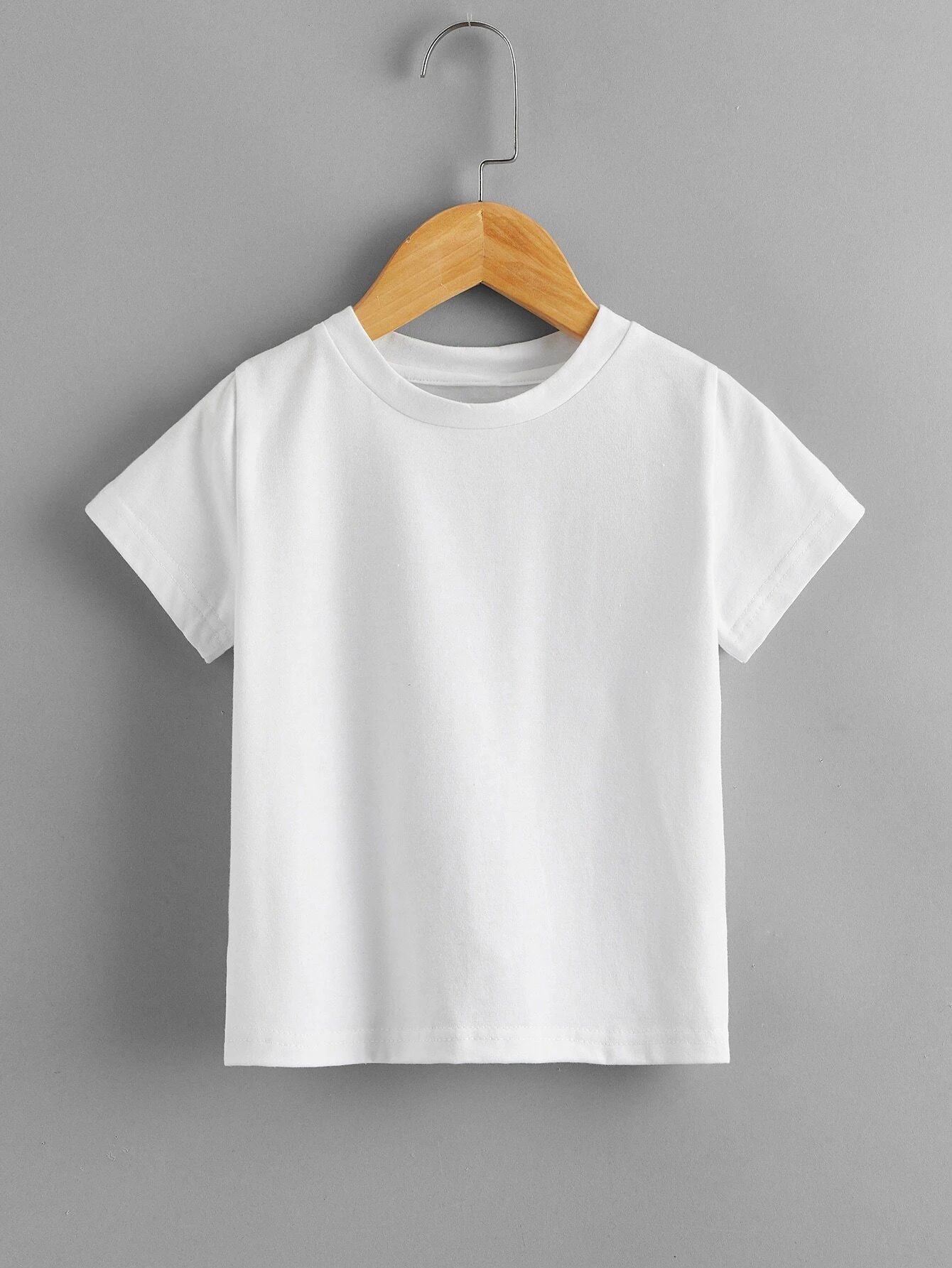 Toddler Boys Solid Short Sleeve Tee | SHEIN