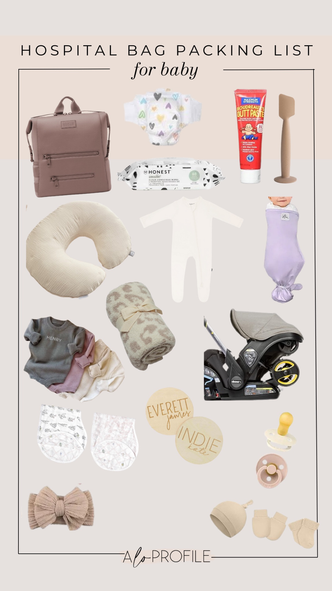 What I’m packing in my hospital bag as a second time mama. Use code: ALOPROFILE25 to save sitewide on Dagne Dover! These are the absolute best diaper backpacks & we love their travel bags too. 

Hospital bag, hospital bag packing list 

#LTKBaby #LTKBump