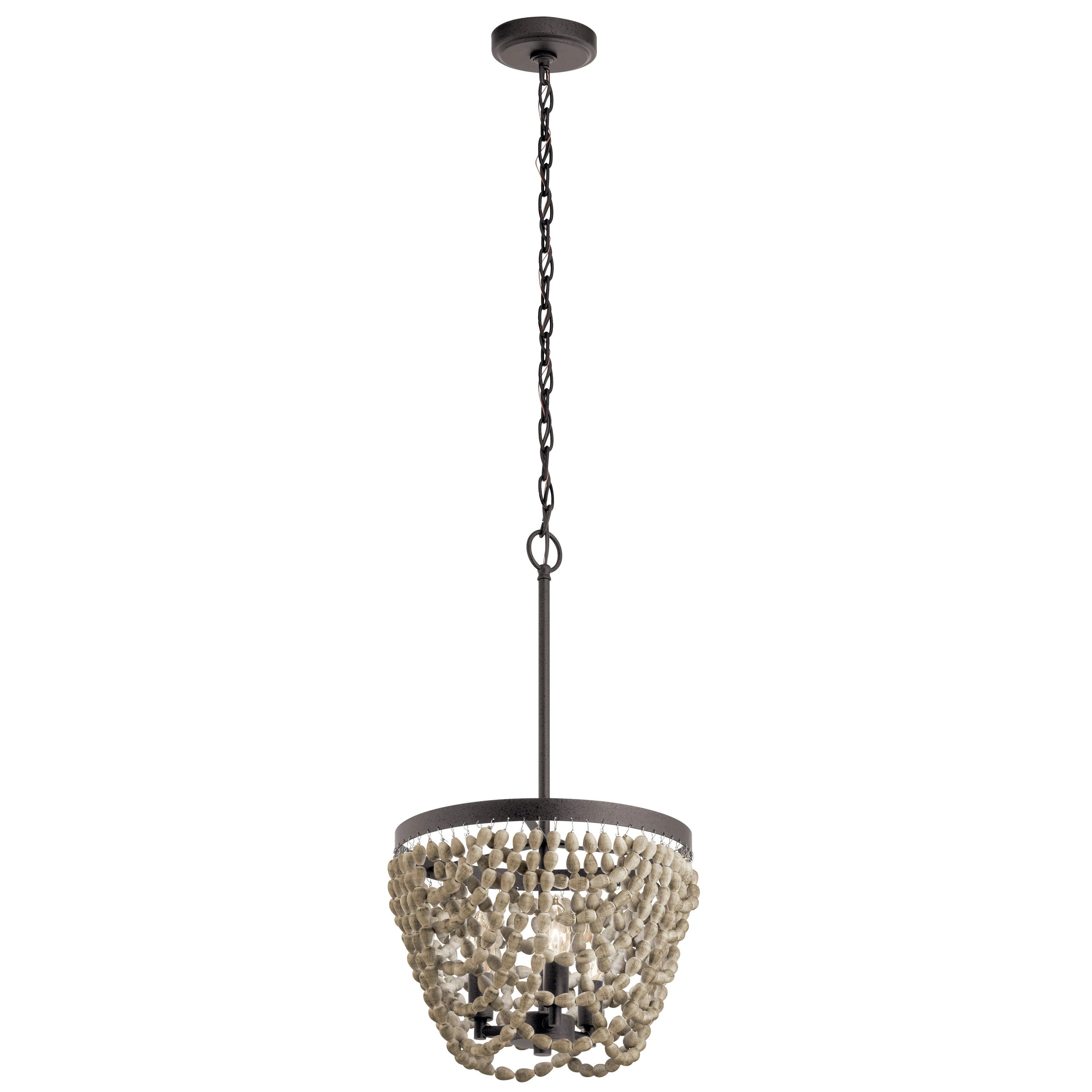 Coltyn 5-Light Anvil Iron Coastal Bowl Pendant Light | Lowe's