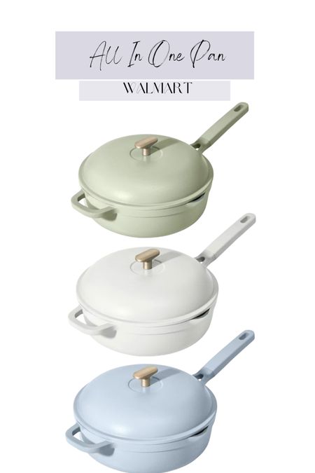 All in one pan, beautiful appliances, affordable cookware, look for less, cooking, cookware 

#LTKhome #LTKSeasonal #LTKunder100