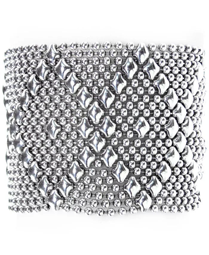 B10 Silver Mesh Bracelet in 7", 7 1/2" or 8" | Macy's