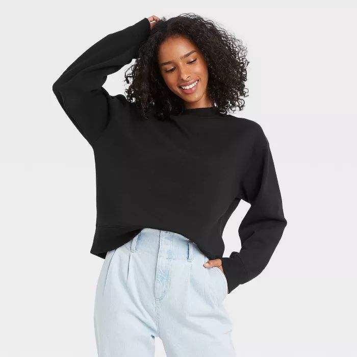 Women's All Day Fleece Sweatshirt - A New Day™ | Target