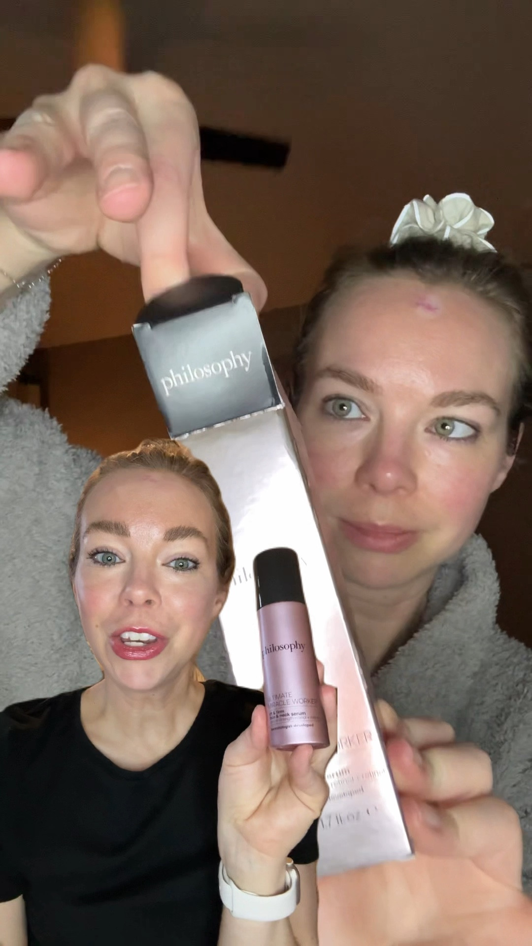 Quick reminder your neck needs skincare too.

I added the New Ultimate Miracle Worker Face & Neck Serum into my routine and it’s been a simple step that covers both. Non-irritating retinol, lightweight feel, and easy to use nightly.

Helps with lifting, firming, and smoothing without feeling harsh.

@lovephilosophy @ultabeauty
#retinolserum #faceserum #neckserum #gifted

#LTKmomlife #LTKselfcare #LTKgrwm