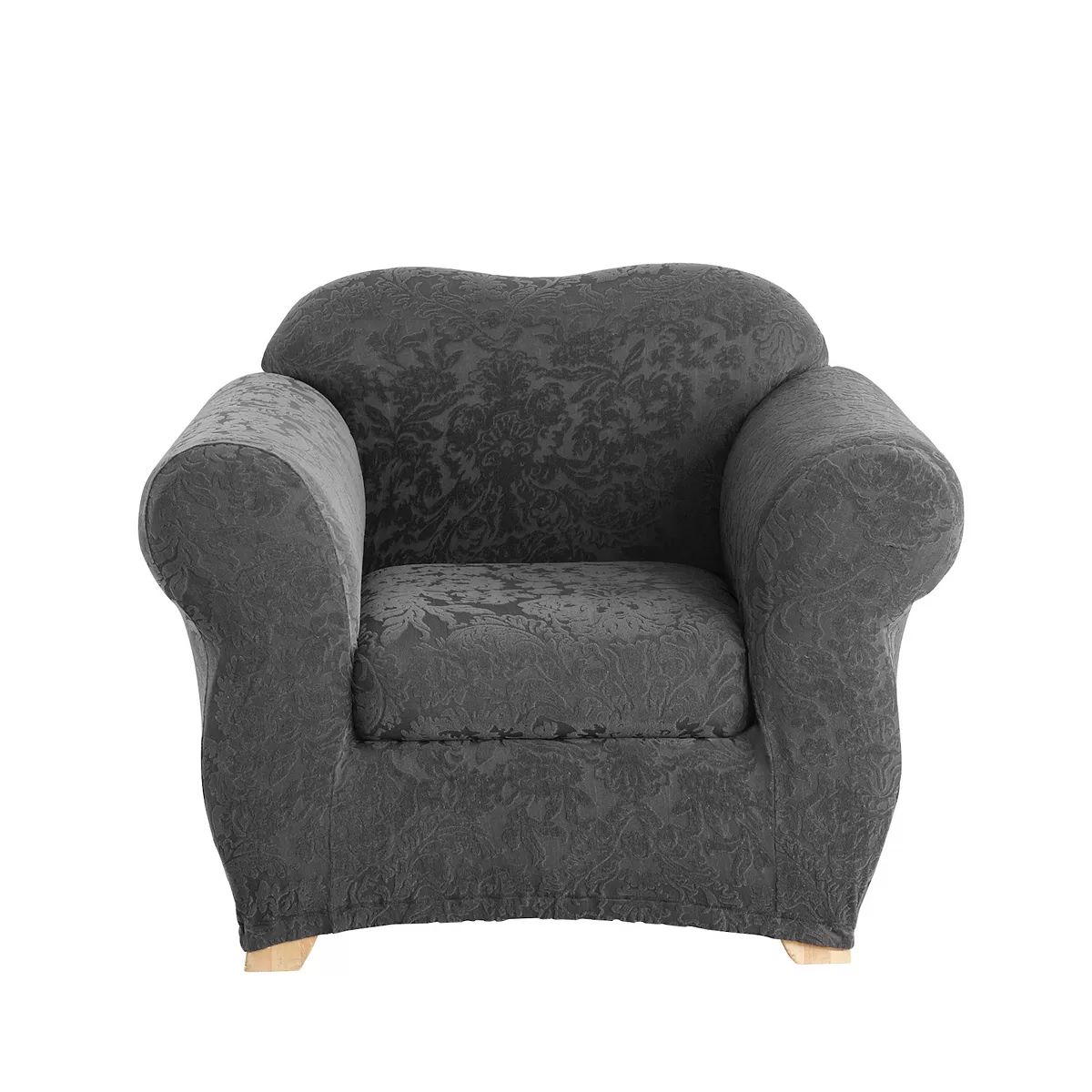 Sure Fit Stretch Jacquard Damask Chair Slipcover | Kohl's