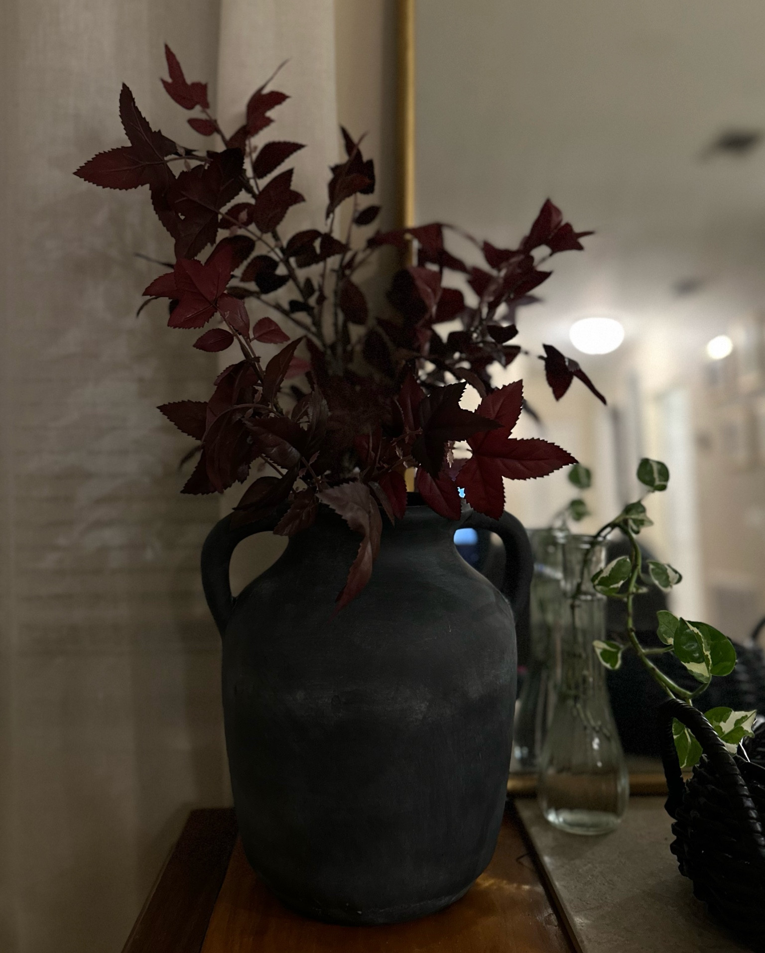 I purchased this Cimicifuga Leaf Stem at Hobby Lobby but it was the last one in stock so I linked some similar ones!

#LTKSeasonal #LTKHome #LTKFindsUnder50