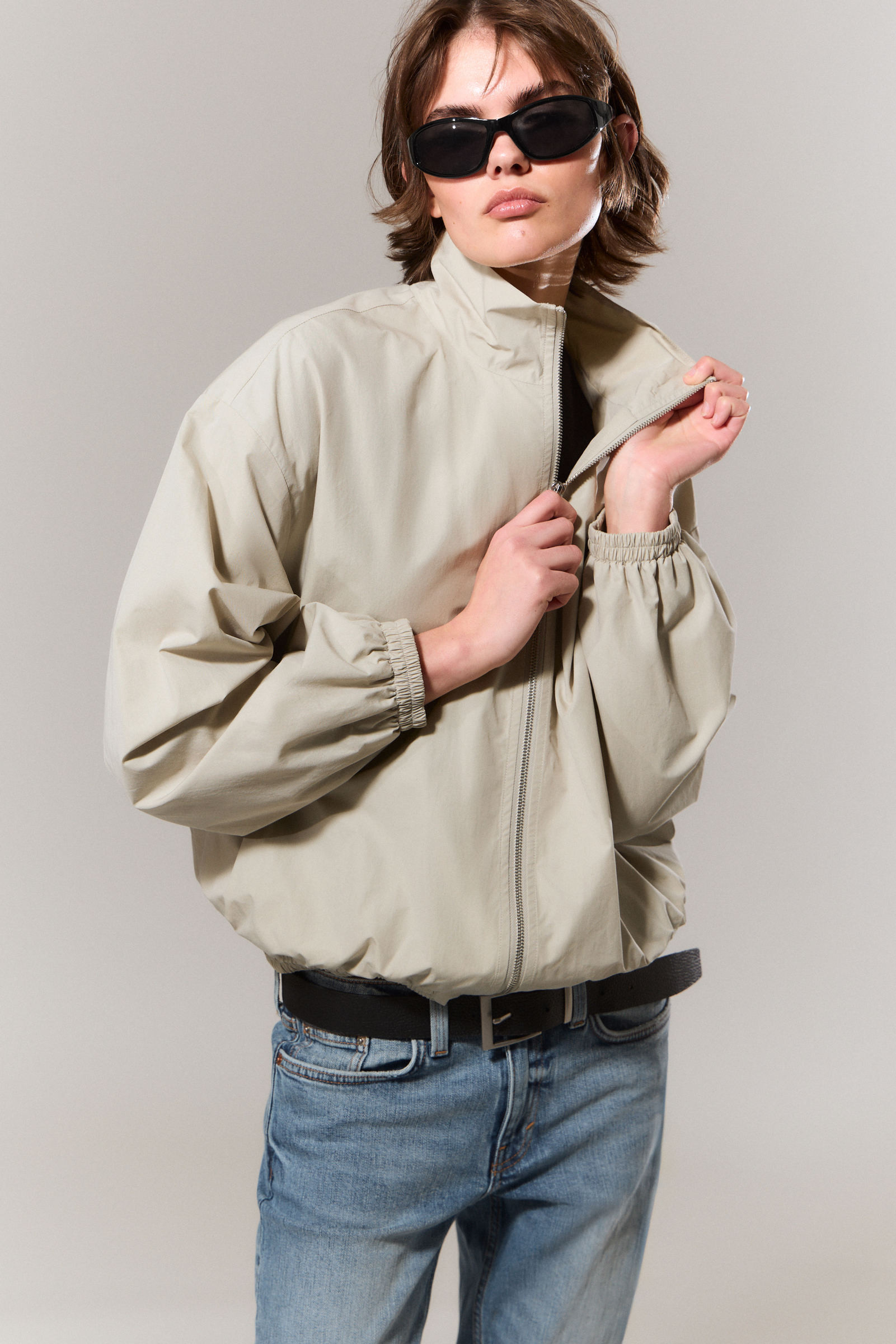 HANNE H OVERSIZED TRACK JACKET | Weekday