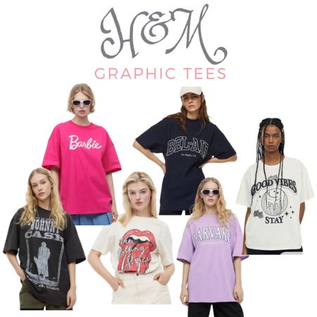 H&M Graphic Tees
Teen outfit
Teen tops

#LTKstyletip #LTKFind #LTKU