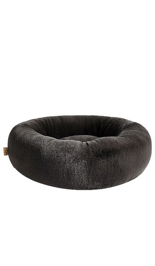Large Round Pet Bed in Charcoal | Revolve Clothing (Global)