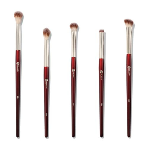 BK BEAUTY - Essentials Brush Set (5PC) - Professional Makeup Brushes for Blending, Smudging, & Defining | Premium Eyeshadow Set for Flawless Eye Looks | Amazon (US)