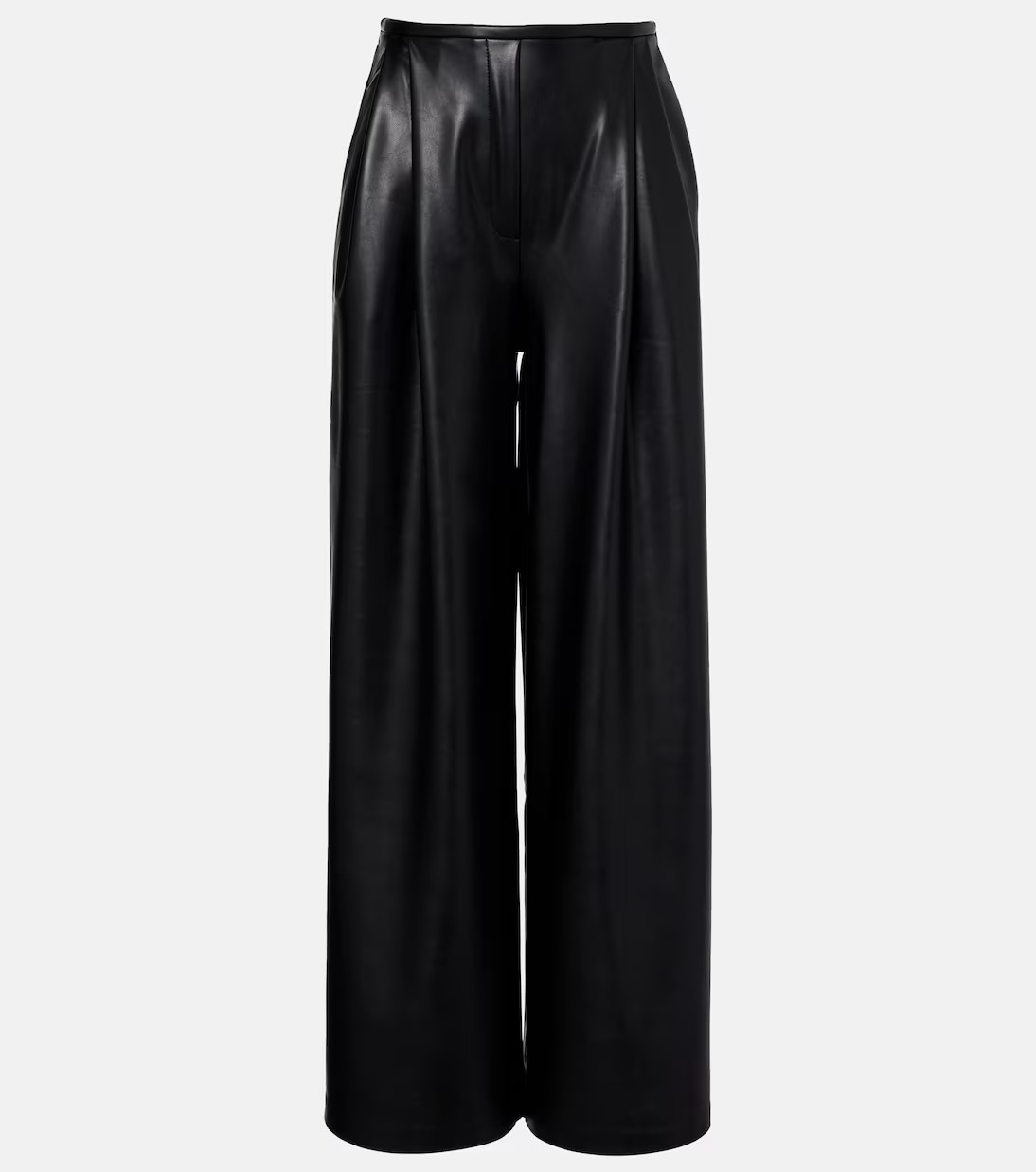 Pleated high-rise wide-leg pants | Mytheresa (US/CA)