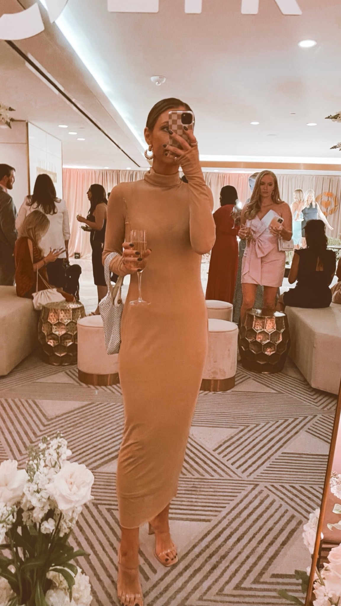 DRESS ONLY $88!! Revolve shailene dress AFRM SIZE XS
Amazon silver handbag
Wedding guest dress. Chic mesh dress. Long sleeve dress. Turtleneck dress. Long midi dress. Chunky gold earrings. Clear strappy sandals. #ltkcon 8 other reasons rya hoops revolve 




#LTKSeasonal #LTKstyletip #LTKHoliday