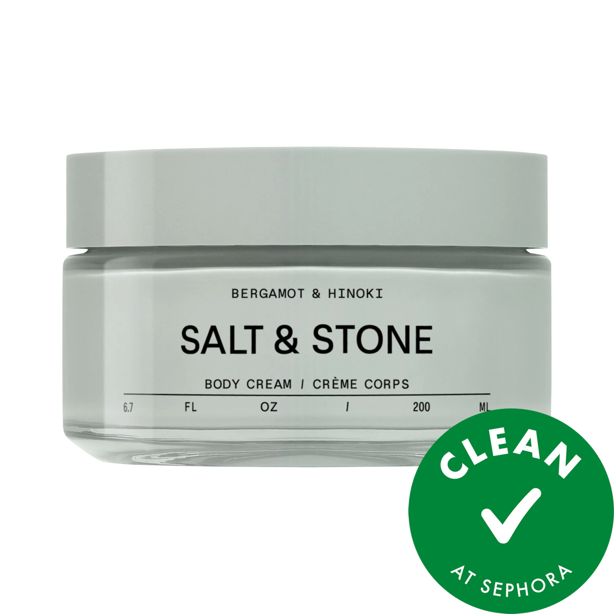 Salt & Stone Bergamot & Hinoki Body Cream 6.7 oz/198 mL | Sephora (US)