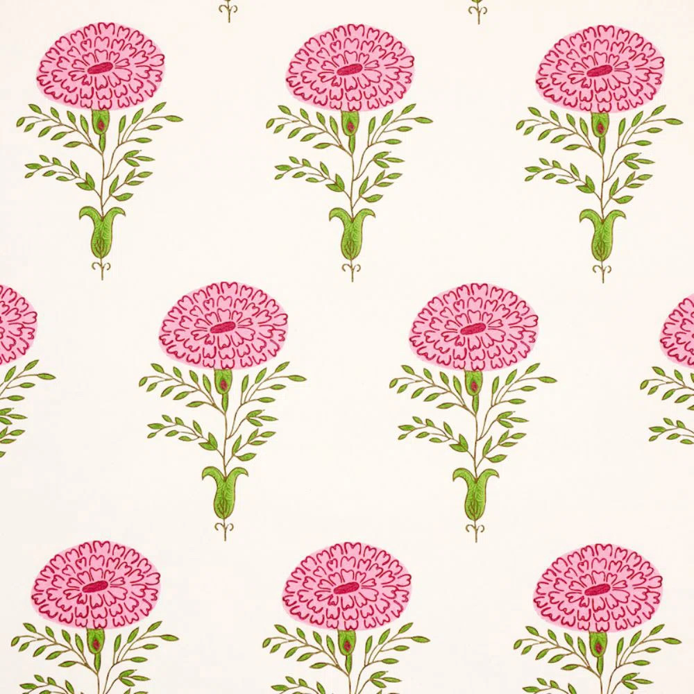 Schumacher x Molly Mahon Marigold Wallpaper | Wayfair North America