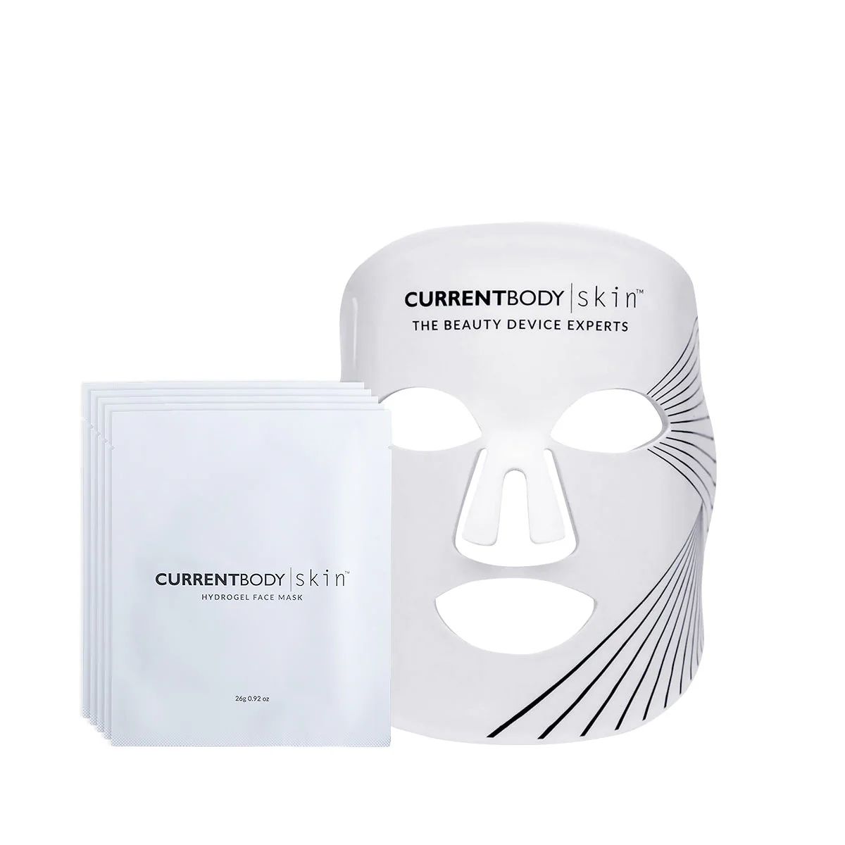 CurrentBody Skin LED Light Therapy Mask + CurrentBody Skin Hydrogel Ma | Currentbody US & Canada