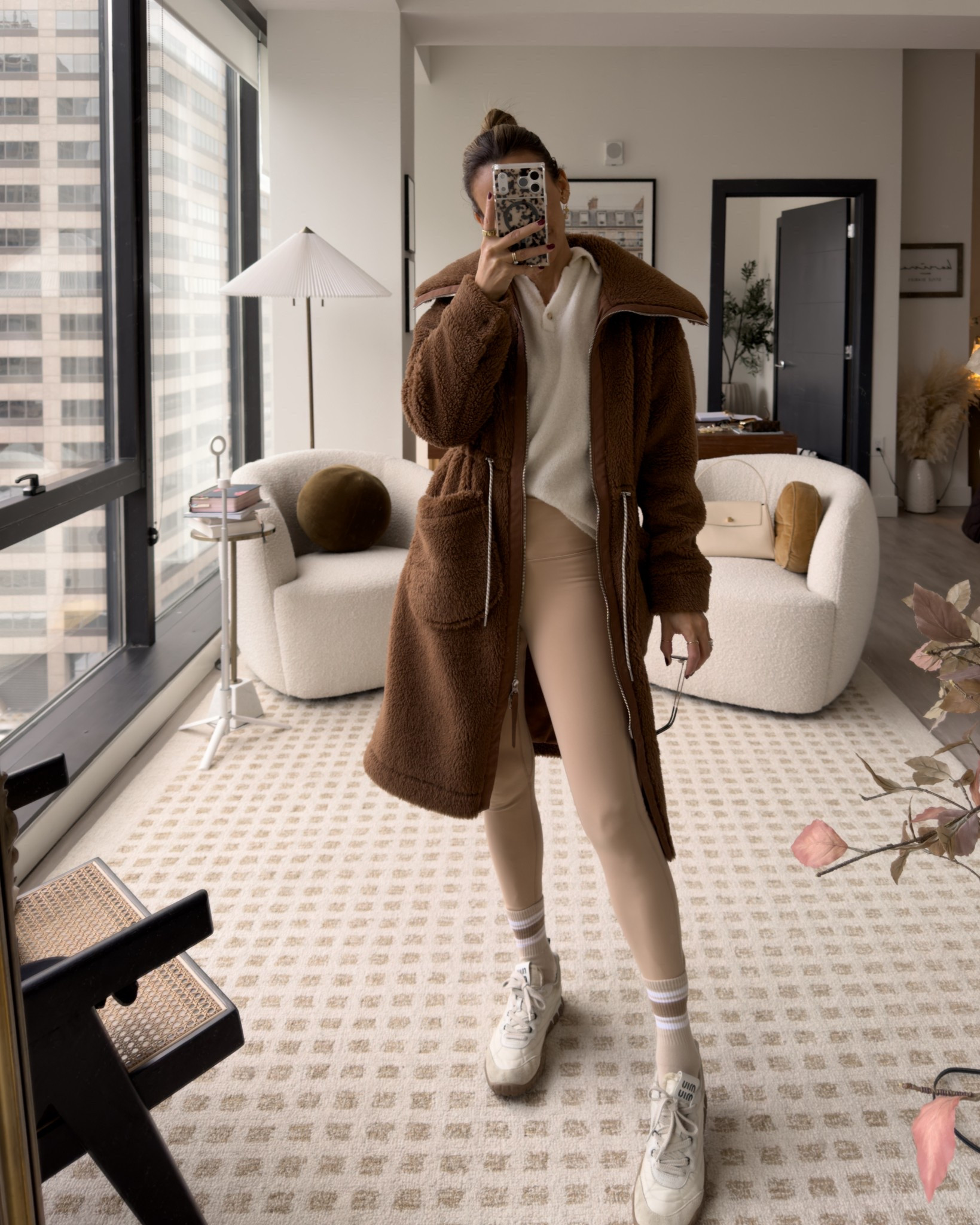 Pilates cozy fit! 
Lulu set (older size 4) linking a new set I ordered in a similar coloway
This Sherpa jacket is from last year, I found the new colors for this year (love them even more!) size XS - fits oversized! 

#LTKActive #LTKmorningroutine #LTKStyleTip