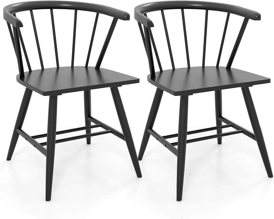 KOTEK Windsor Dining Chairs Set of 2 | Amazon (US)