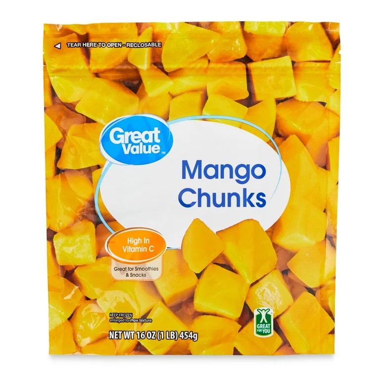Great Value Mango Chunks, 16 oz (Frozen) | Walmart (US)