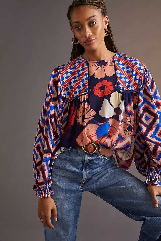 Miranda Peasant Blouse | Anthropologie (US)