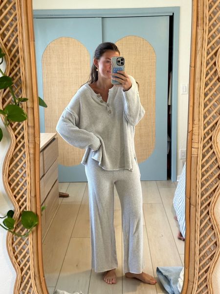 one of my most comfy sets from free people! this color isn’t available anymore but it comes in so many other cute ones:) 

wearing size XS

lounge wear, lounge set, work from home outfit, travel outfit 

#LTKMostLoved #LTKstyletip #LTKSeasonal