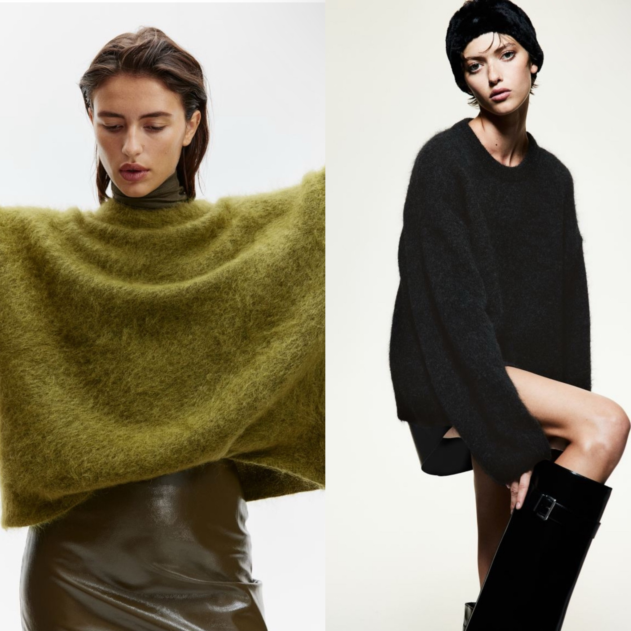 My fav mohair jumper now in new colours 💚🖤

#LTKuk #LTKautumn #LTKstyletip