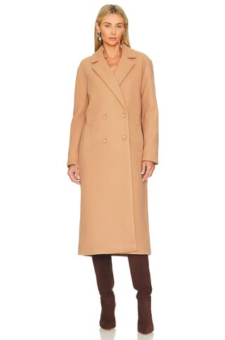 Steve Madden Isn't It Iconic Coat in Tan from Revolve.com | Revolve Clothing (Global)