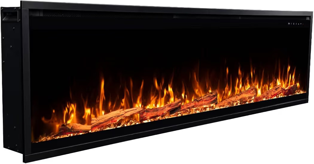 Touchstone Sideline Elite Pro 72" Smart Electric Fireplace- Wall-Mount/Recessed Installation- 6 R... | Amazon (US)