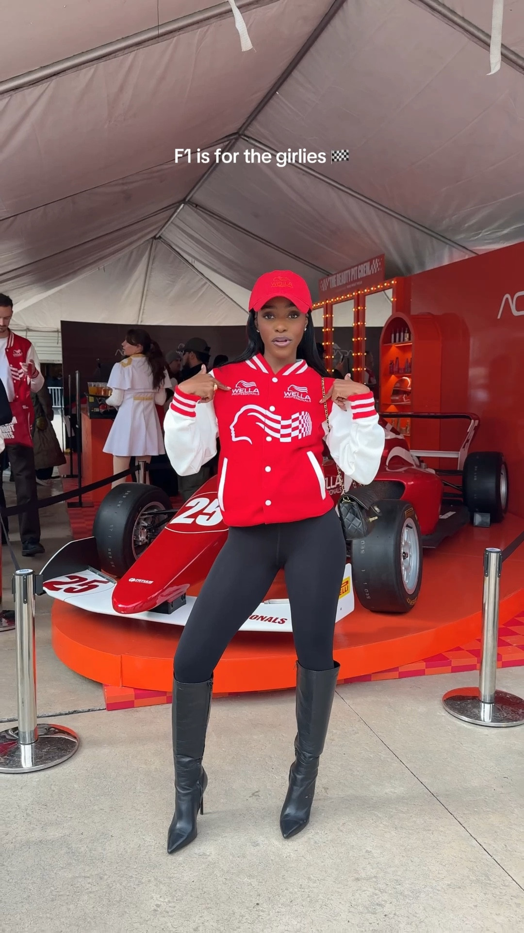 What I wore to F1 race weekend in Vegas #outfitideas #f1 #motorsport 