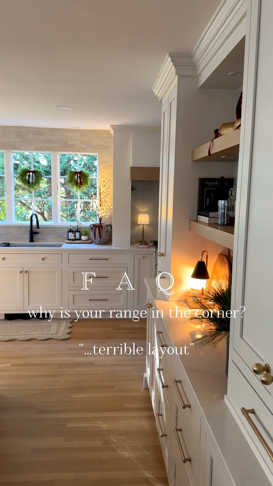 My range is one my favorite parts of our kitchen.   I LOVE it.   I linked it below so you can check it out too! 

#LTKHome #LTKSeasonal