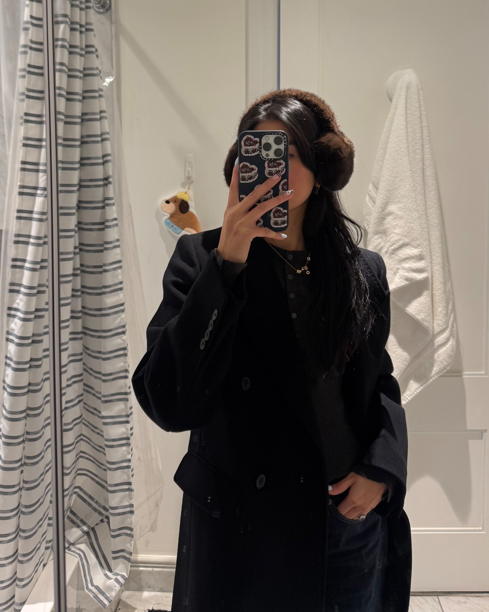 favorite long coat 

#LTKootd #LTKTall #LTKSeasonal