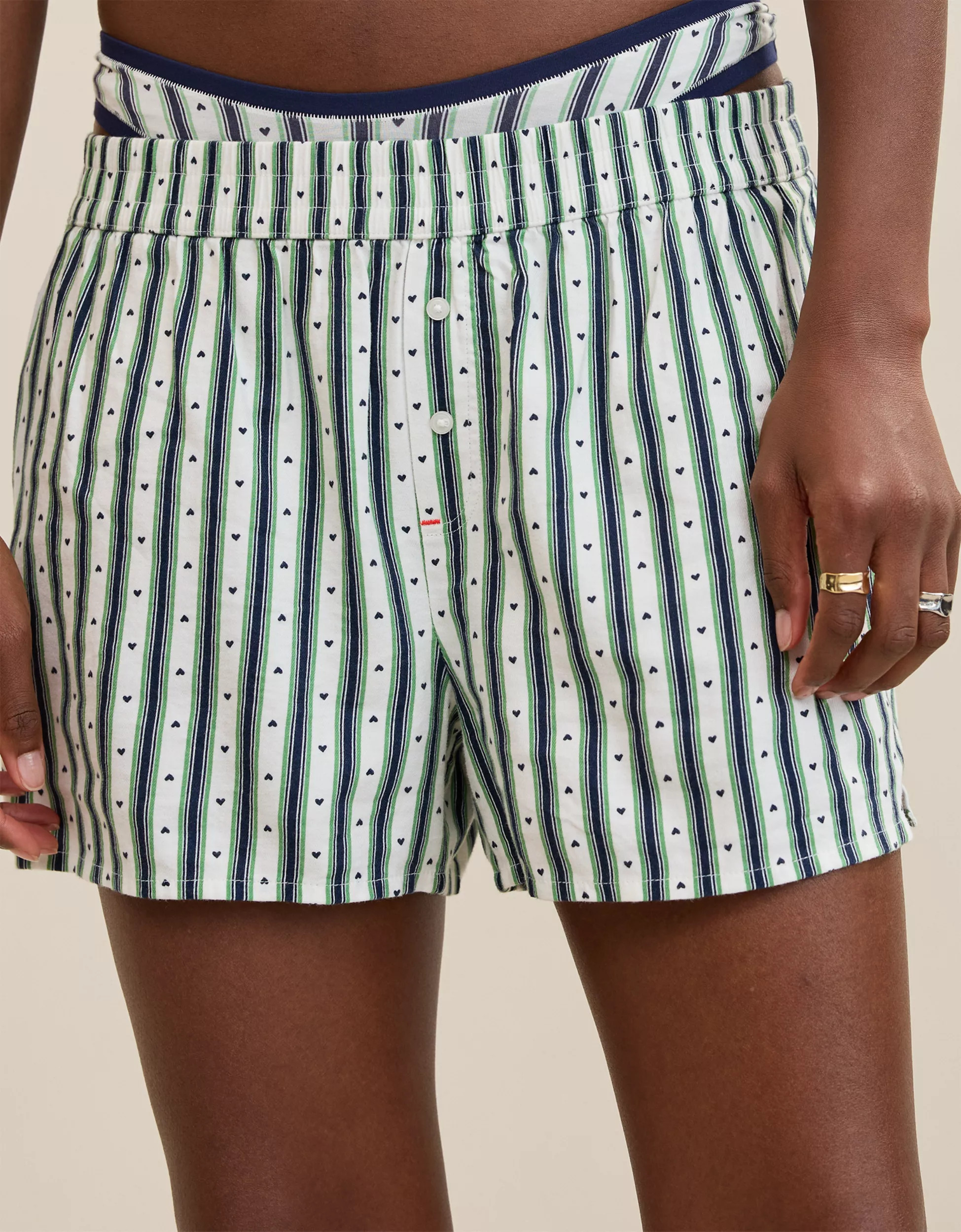 Aerie Flannel Girl Boxer | Aerie