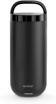 Ember Tumbler, Temperature Control Travel Mug, Stainless Steel, App-Controlled Heated Coffee Mug ... | Amazon (US)
