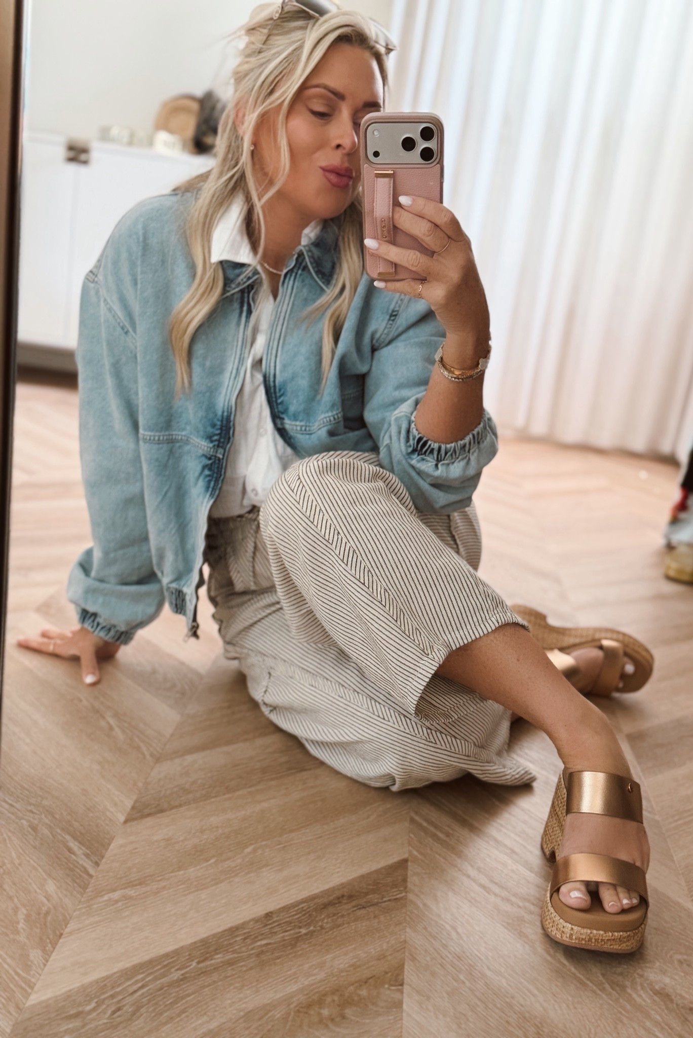This gauze shirt is SO good for summer 🤍 lightweight, oversized, easy to throw on with everything. Wearing smalls!

Sandals are insanely comfy too — use code LILLIEBAG for 20% off

#LTKootd #LTKSaleAlert #LTKSeasonal