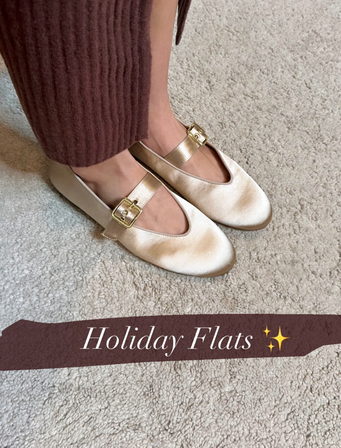 Flat shoes perfect for the holidays!! SO CUTE  and true to size. I got my normal size 7 

#LTKSeasonal #LTKHoliday #LTKShoeCrush