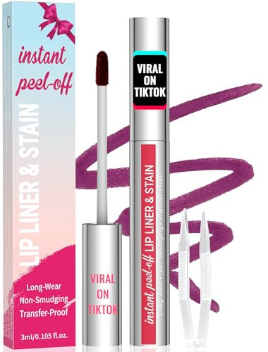 iMethod Lip Stain - Lip Liner Stain, Lip Stain Peel Off with Tweezer, Long Lasting Natural, Waterproof, Easy to Use, Stay On All Day, PLUMPED | Amazon (US)