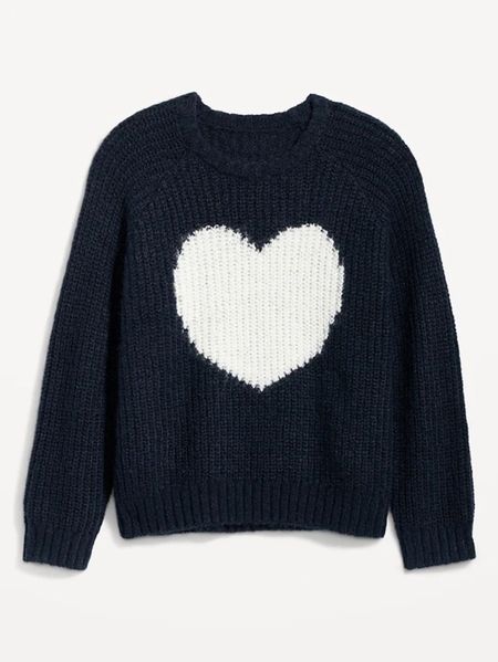 This cozy cocoon pullover heart sweater is perfect for Valentine’s Day and currently under $35! 


#LTKunder50 #LTKSeasonal #LTKFind