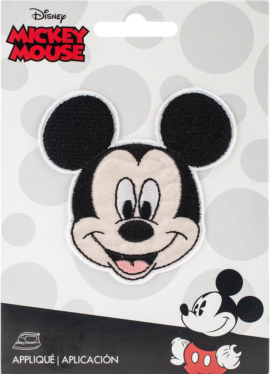 Simplicity SPL19311430001 Applique Disney Iron on Sm Mickey Head Applique Disney Sm Mickey Head | Amazon (US)