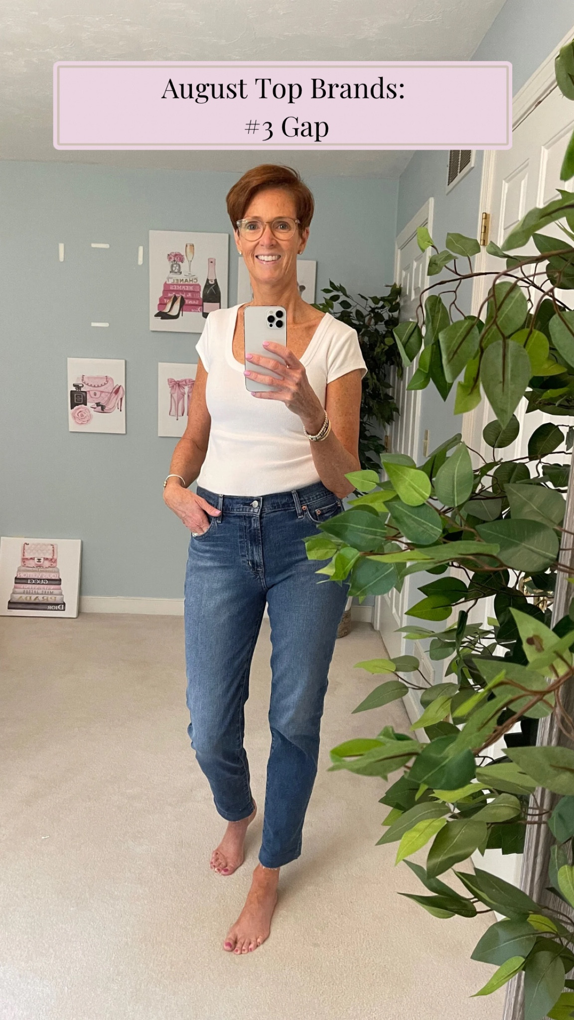 Mid Rise Girlfriend Jeans with … curated on LTK