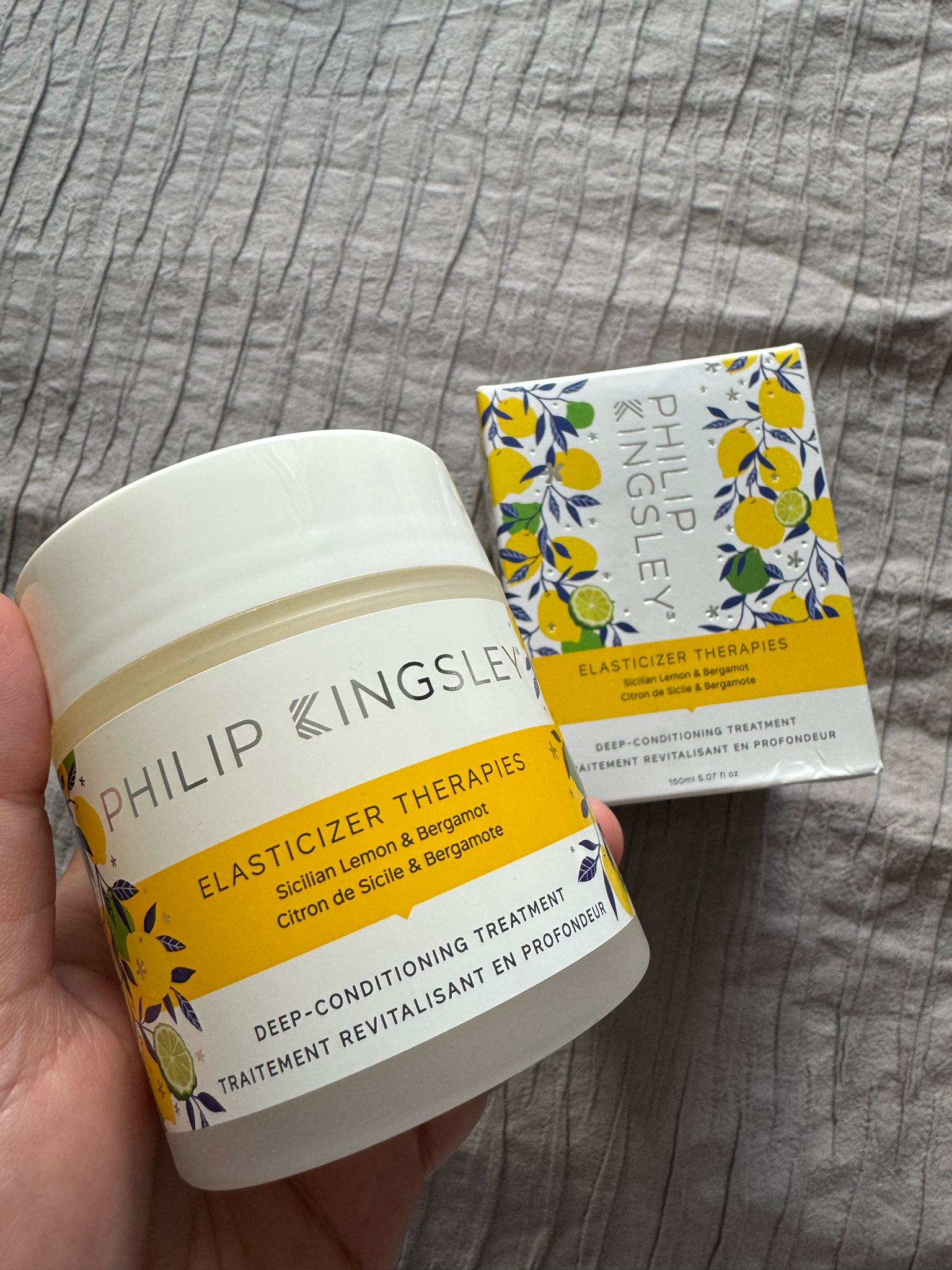 Obsessed with my Philip Kingsley Elasticizer Therapies in Sicilian Lemon & Bergamot 🍋 It’s got all the benefits of the original Elasticizer but with the most amazing scent—so lush! 💛

#LTKsummer #LTKbeauty #LTKtravel