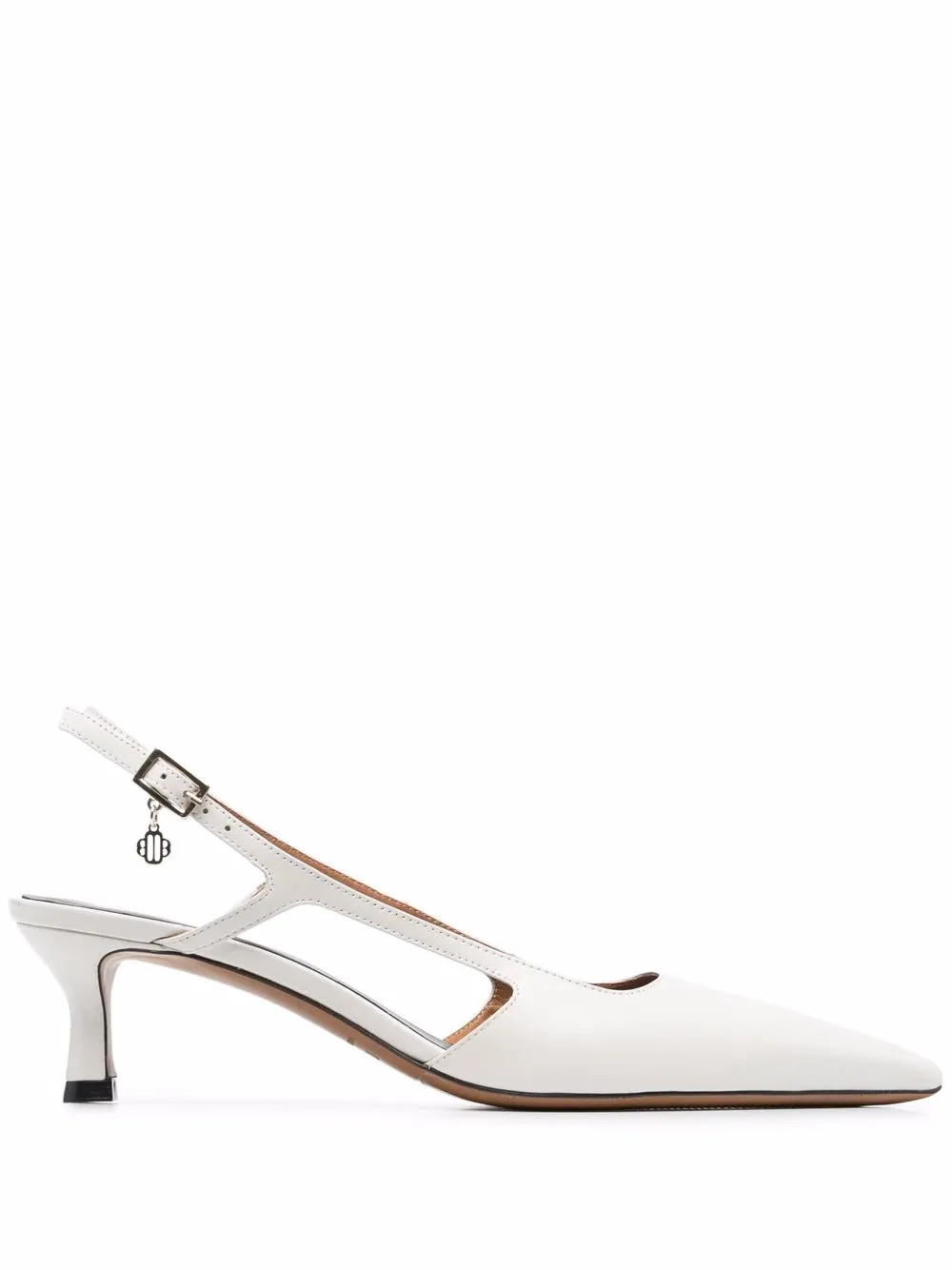 Maje Fayna Slingback Pumps - Farfetch | Farfetch Global