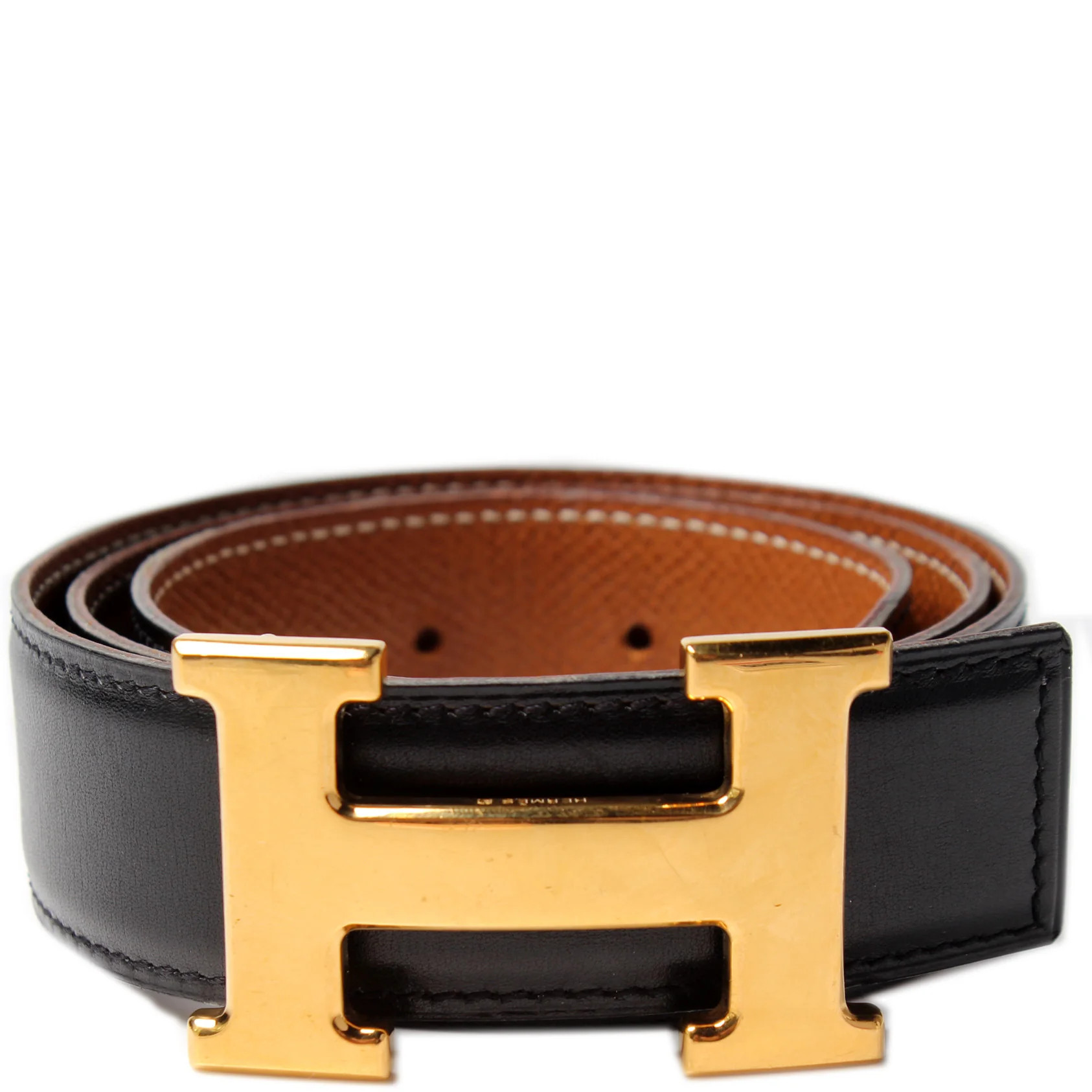 Hermes H Reversible Belt Size 80 | Keeks Designer Handbags