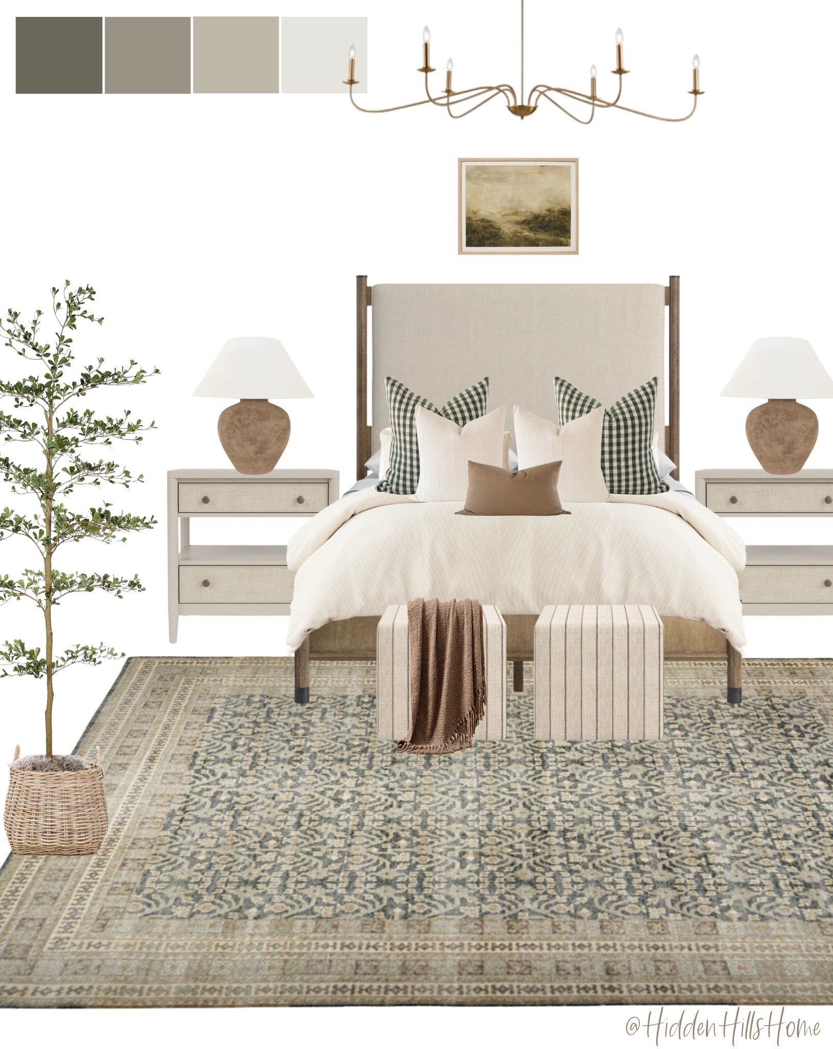 Master Bedroom mood board, bedding, bedroom design, home decor, bedroom rug, nightstands, cozy bedroom inspiration #bedroom

#LTKHome #LTKSaleAlert #LTKSeasonal
